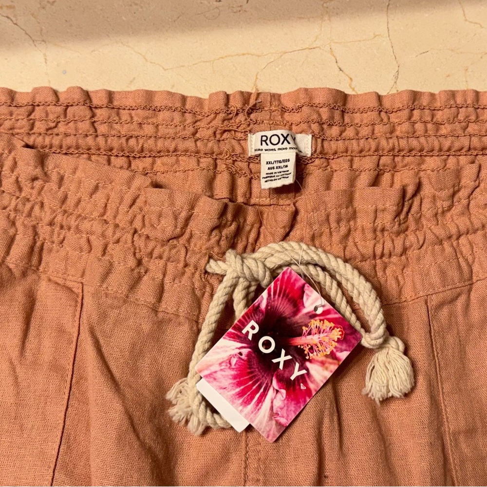 NWT Roxy Drawstring Pants - Picture 3 of 5